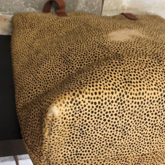 MADEWELL Genuine Calf Hair Med.Transport Tote(9) - Picture 12 of 12